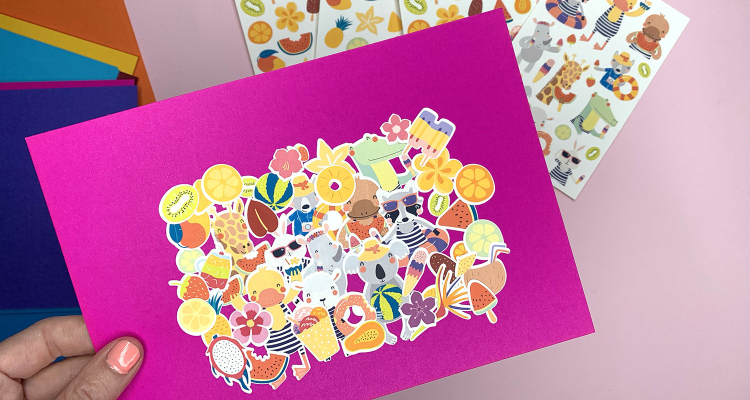 What is a sticker bomb?