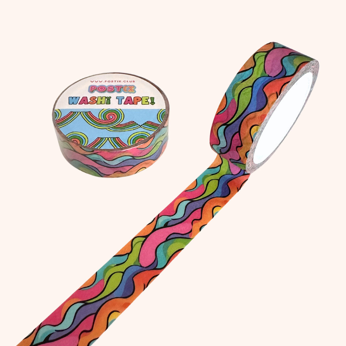 Rainbow Carnival Washi Tape