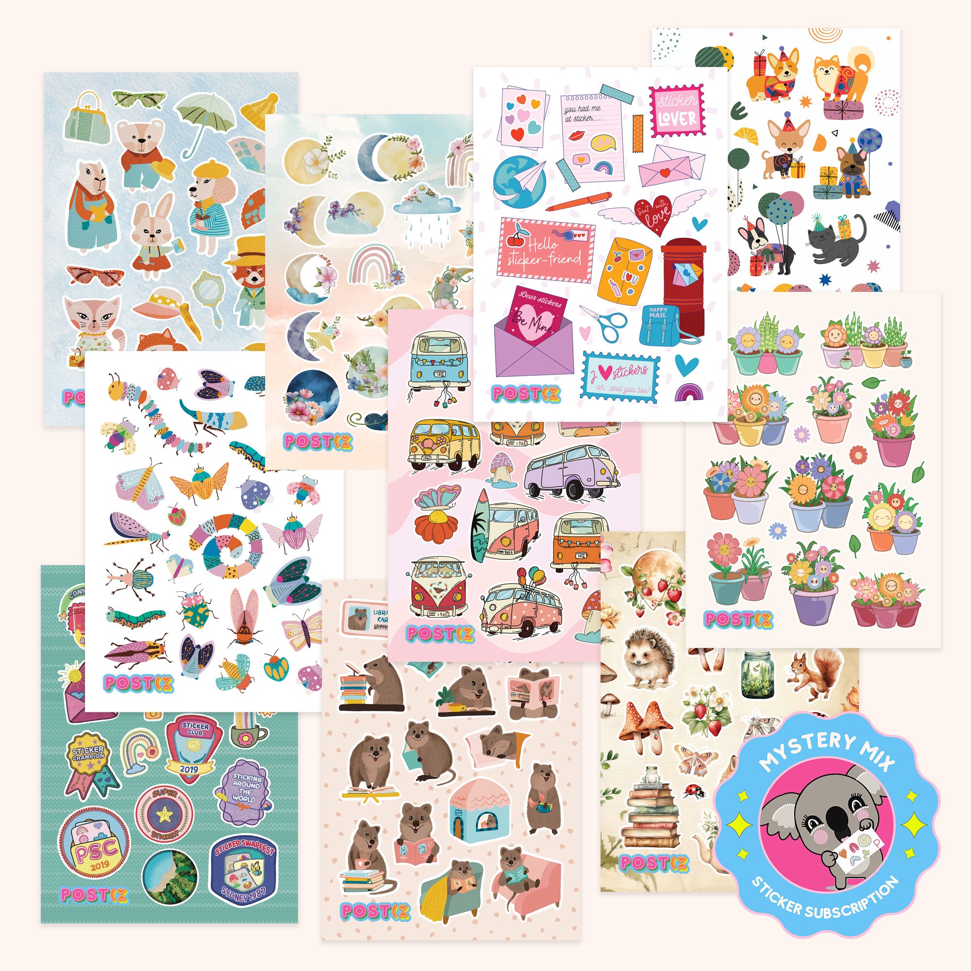 Sticker Subscription for All Ages