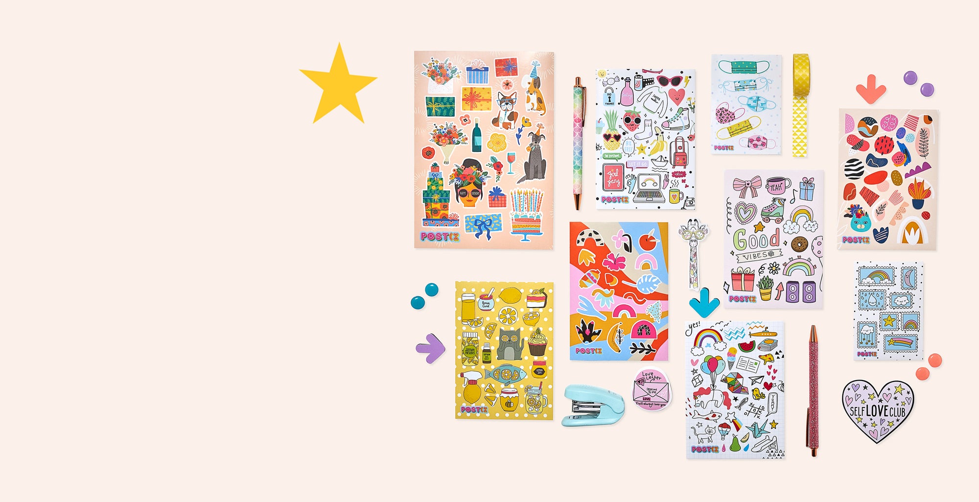 Stickers and sticker subscriptions delivered to your door