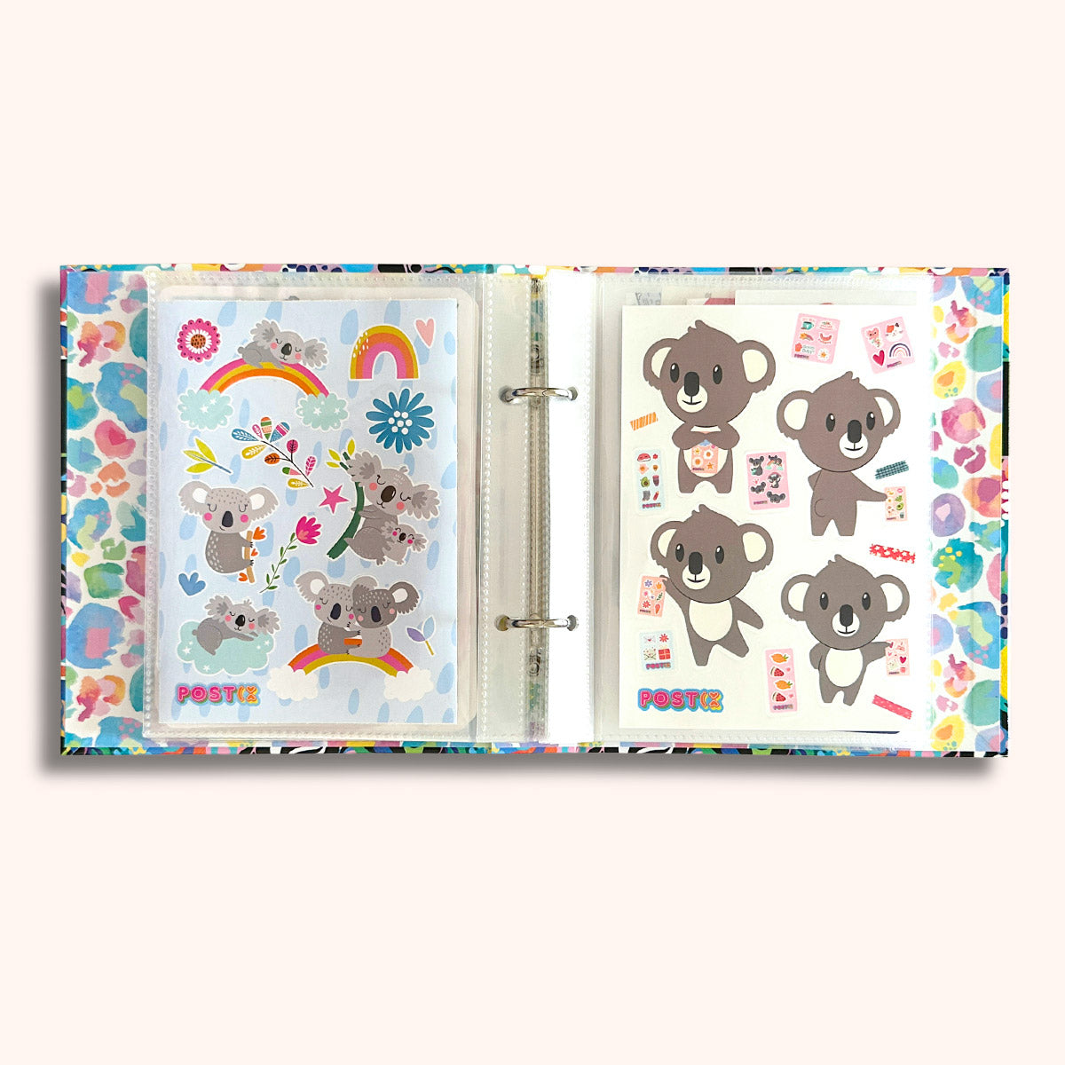 Limited Edition Kasey Rainbow Sticker Organising Folder