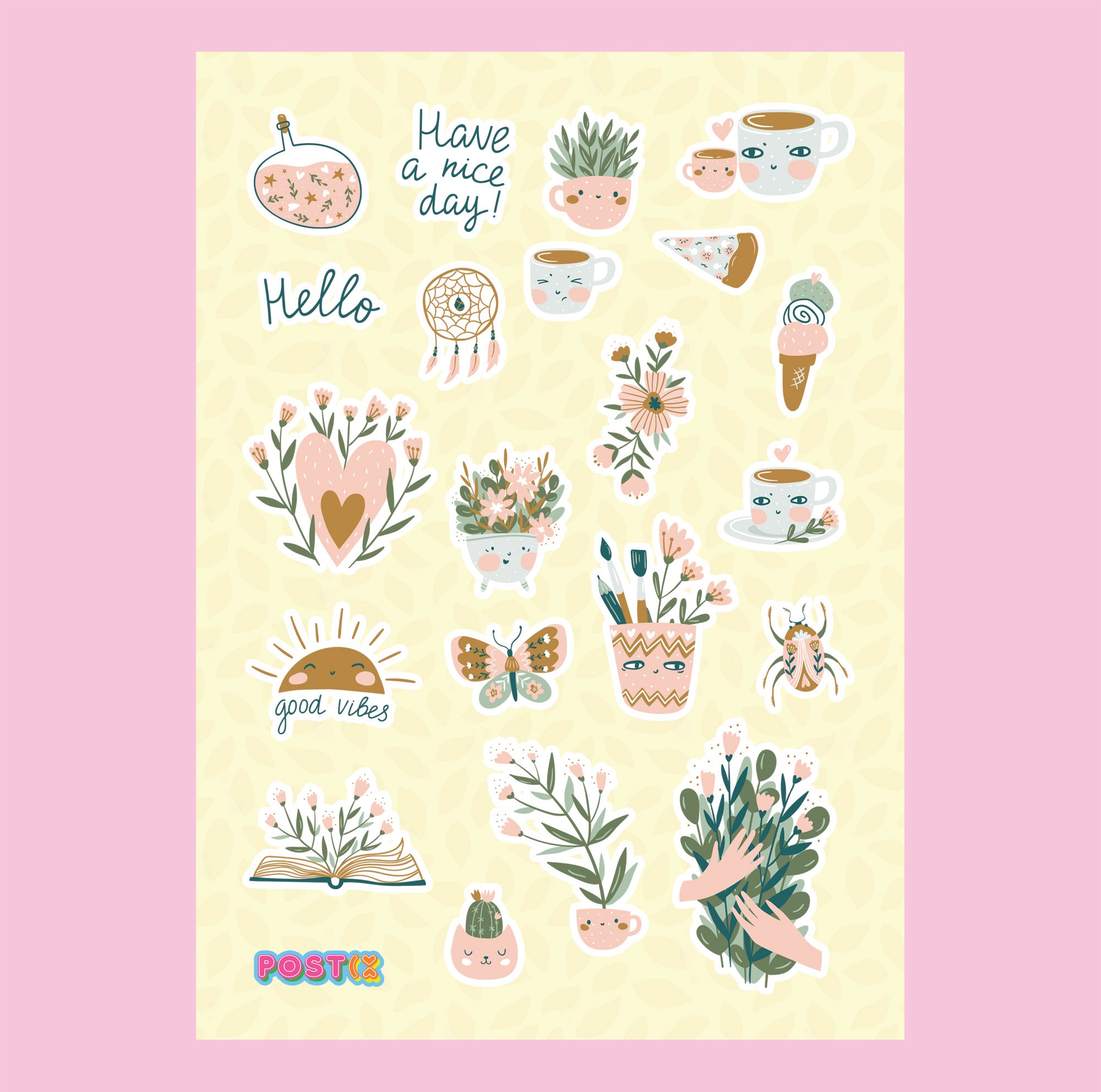 Me Time Moments A6 Sticker Sheet