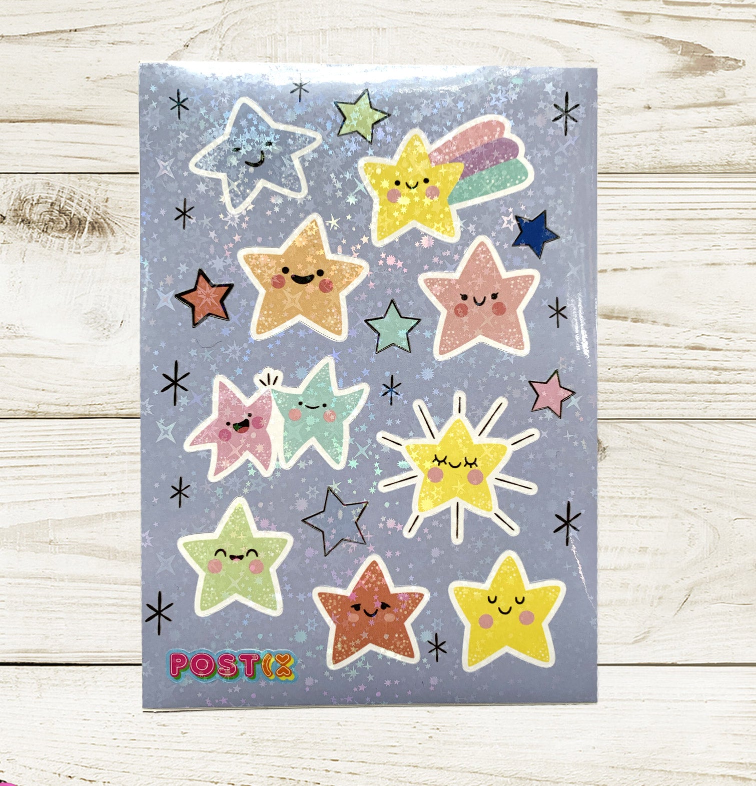 The Stars are Kind Hologram A6 Sticker Sheet